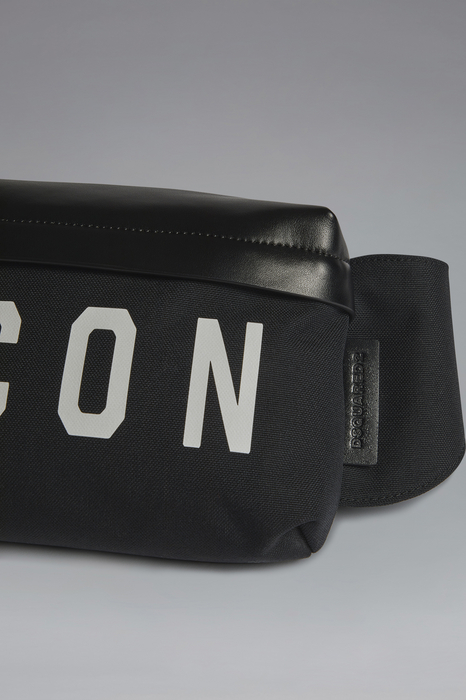 DSQUARED2 Men Fanny pack Black Size OneSize 98% Nylon 2% Thermoplastic polyurethane (45464700RA)