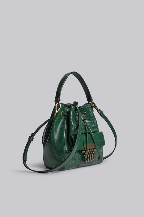 DSQUARED2 Women Hand bag Emerald green Size OneSize 100% Calfskin (45590552WJ)