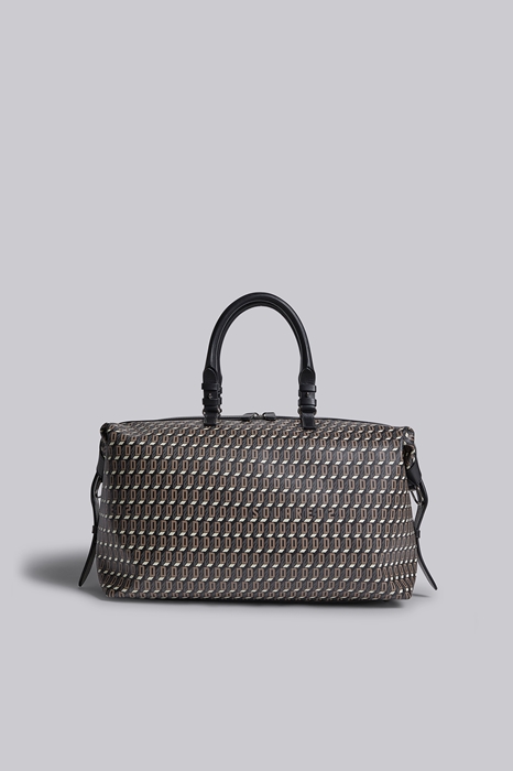 DSQUARED2 Men Duffle Brown Size OneSize 100% PVC – Polyvinyl chloride Cotton (45590580SA)