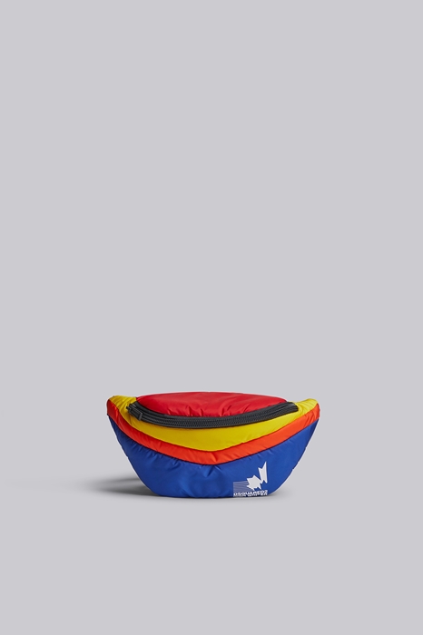 DSQUARED2 Men Fanny pack Bright blue Size OneSize 100% Polyamide (45612676MJ)