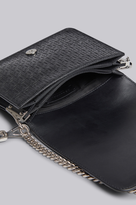 DSQUARED2 Men Shoulder bag Black Size OneSize 100% Calfskin (45616229SI)