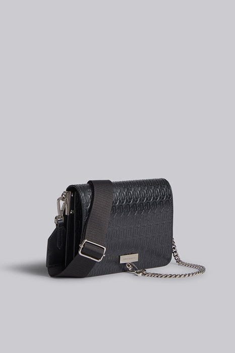 DSQUARED2 Men Shoulder bag Black Size OneSize 100% Calfskin (45616229SI)