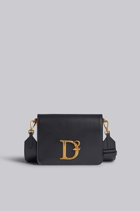 DSQUARED2 Women Shoulder bag Black Size OneSize 100% Calfskin (45625157AA)