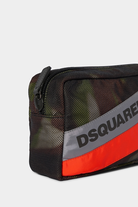 DSQUARED2 Men Toiletry bag Black Size OneSize 100% Polyamide (45633788QF)