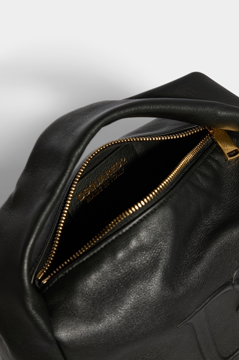 DSQUARED2 Women Baby Bag Black Size OneSize 100% Calfskin (45634165AP)