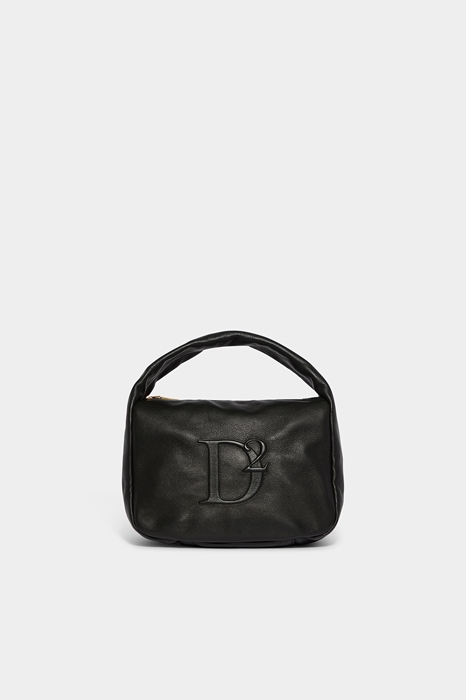 DSQUARED2 Women Baby Bag Black Size OneSize 100% Calfskin (45634165AP)