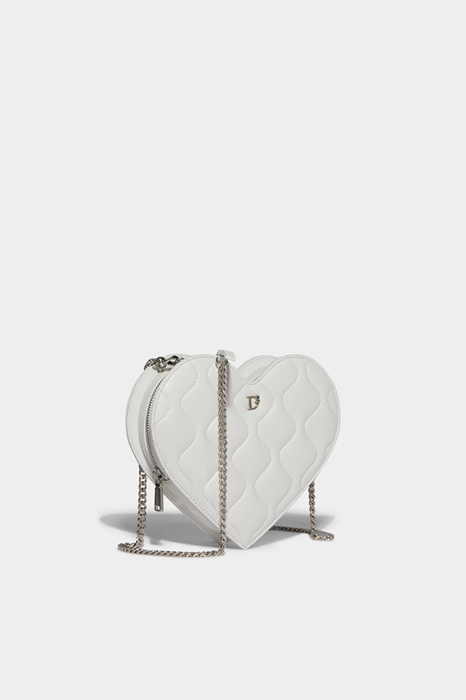 DSQUARED2 Women Shoulder bag White Size OneSize 100% Calfskin (45636802DC)