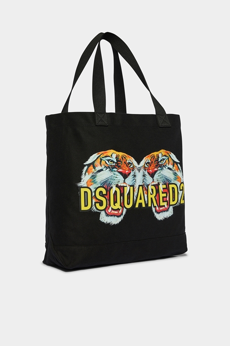 DSQUARED2 Women Shopping Black Size OneSize 100% Cotton (45636807XT)