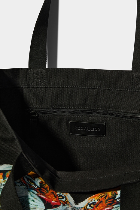 DSQUARED2 Women Shopping Black Size OneSize 100% Cotton (45636807XT)