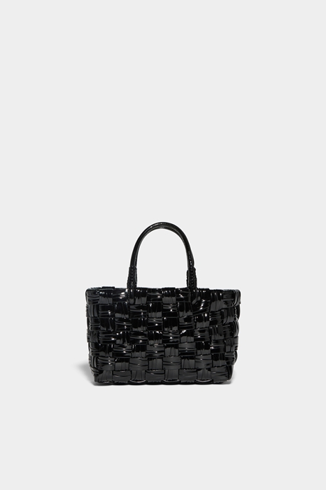 DSQUARED2 Women Hand bag Black Size OneSize 75% Polyurethane 20% Polyester 5% Viscose (45639663QC)
