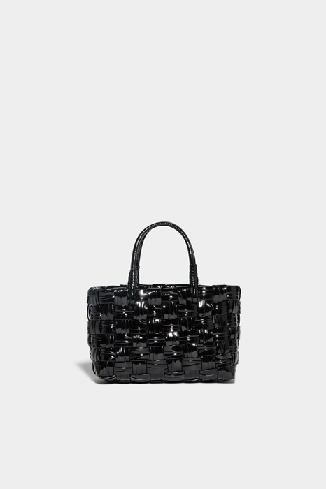 DSQUARED2 Women Hand bag Black Size OneSize 75% Polyurethane 20% Polyester 5% Viscose (45639663QC)