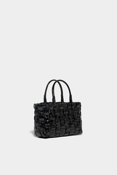 DSQUARED2 Women Hand bag Black Size OneSize 75% Polyurethane 20% Polyester 5% Viscose (45639663QC)