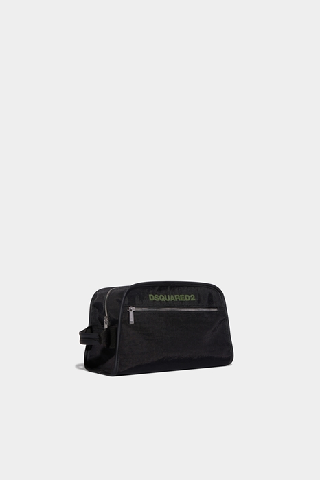DSQUARED2 Men Toiletry bag Black Size OneSize 100% Polyester (45639730GH)