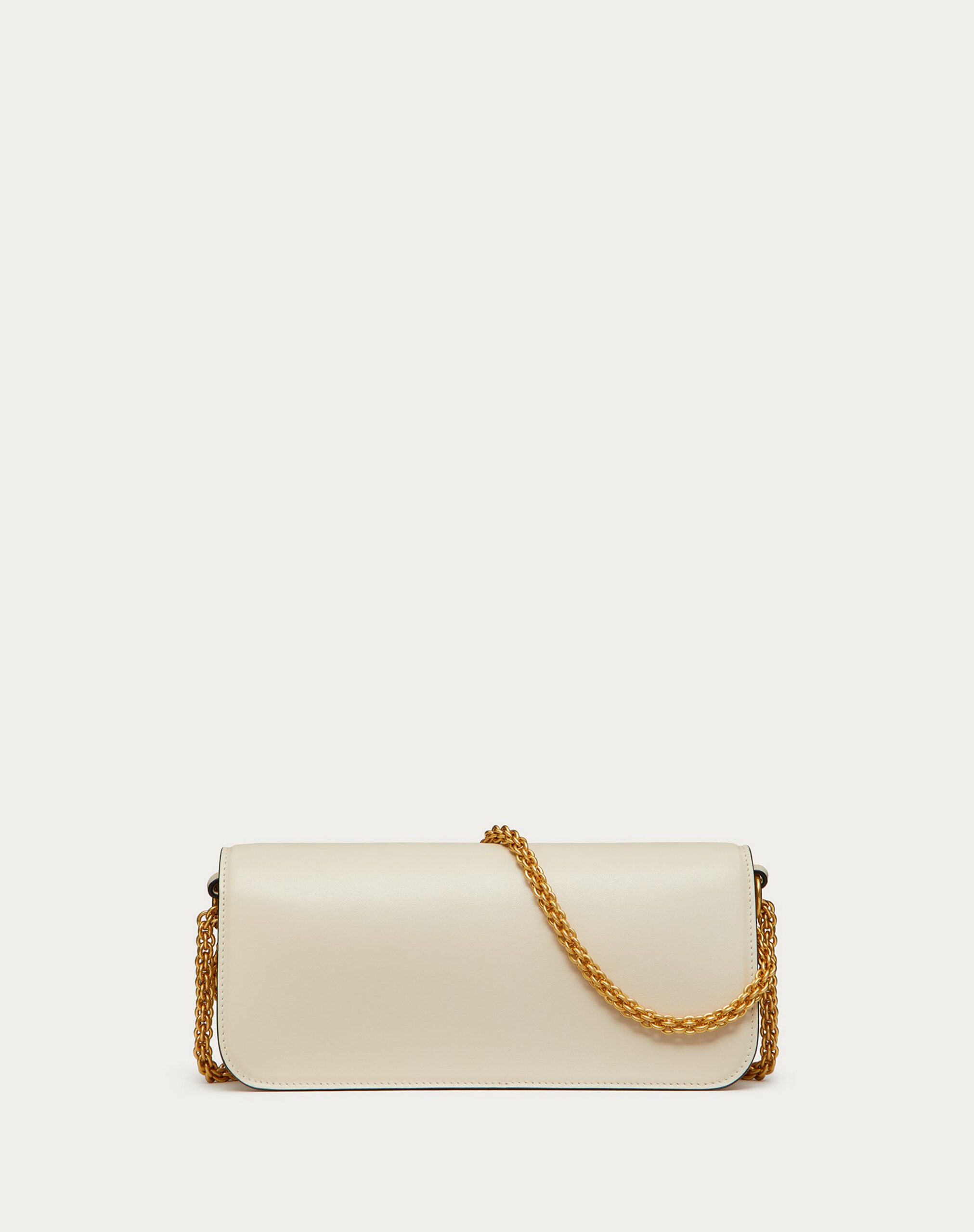 Valentino LocÒ Calfskin Shoulder Bag Light Ivory (1W2B0K30ZXLI16)