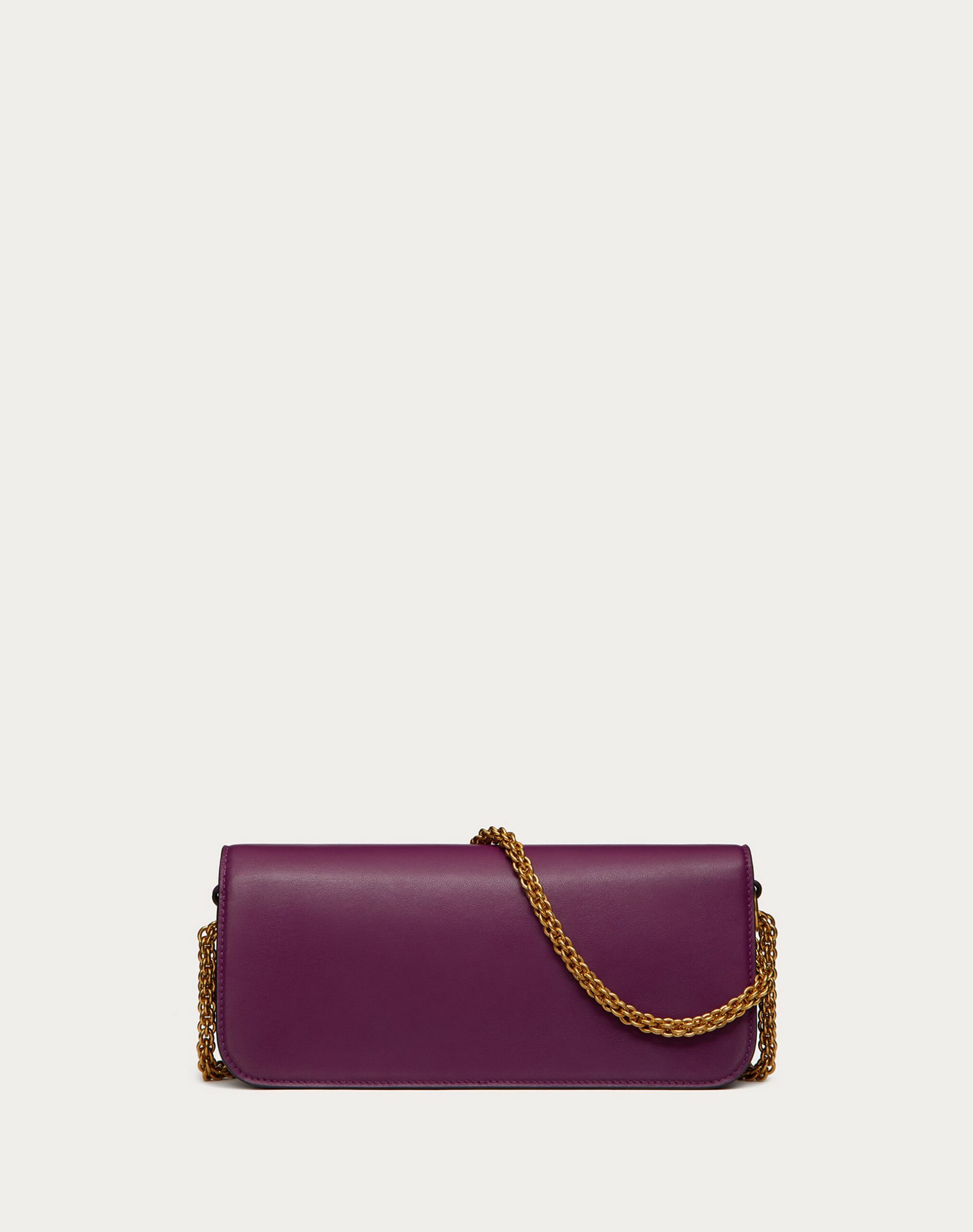 Valentino LocÒ Calfskin Shoulder Bag Prune (XW0B0K30ZXLZA2)