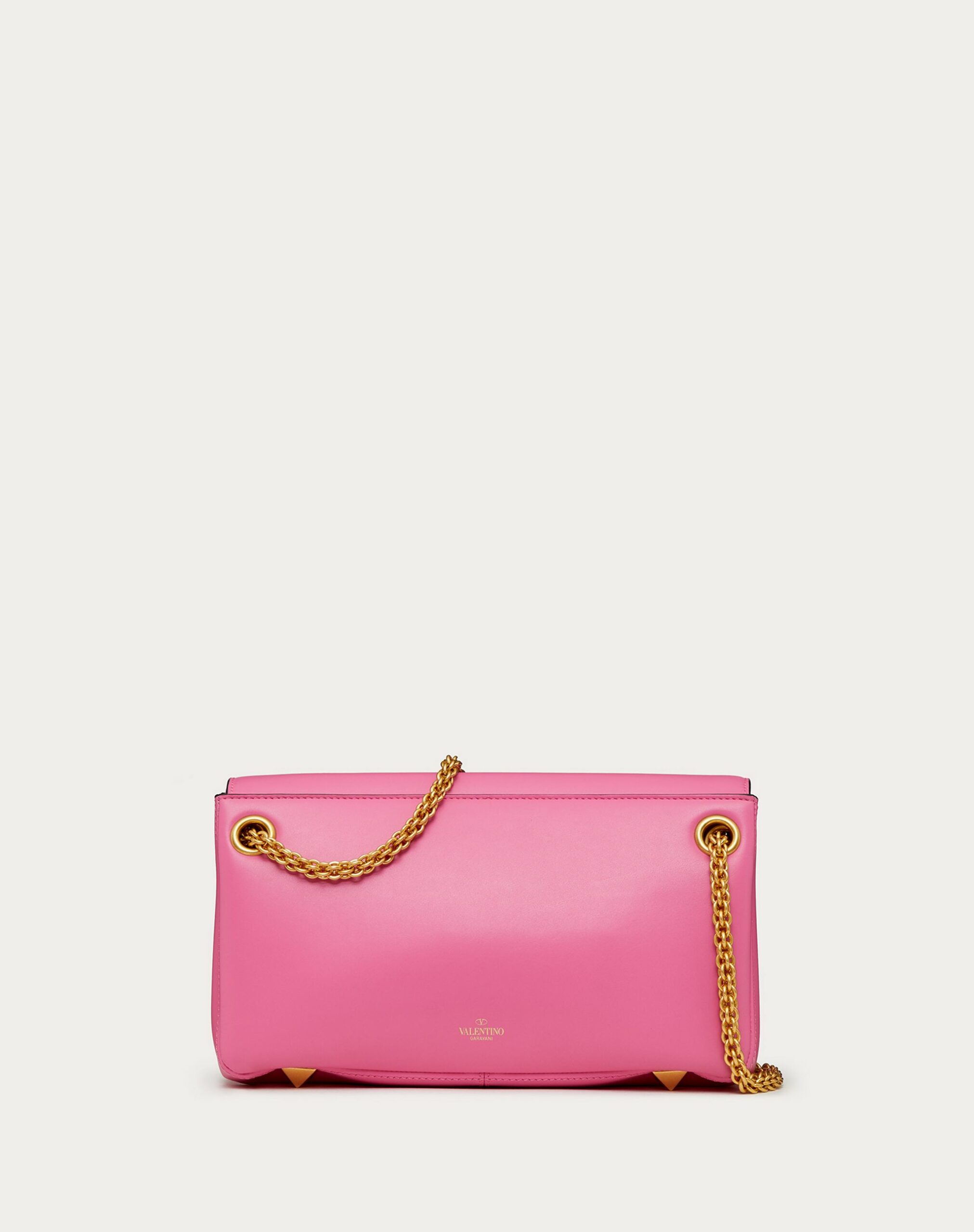 Valentino Stud Sign Nappa Shoulder Bag Pink (XW2B0K26VNLHW4)