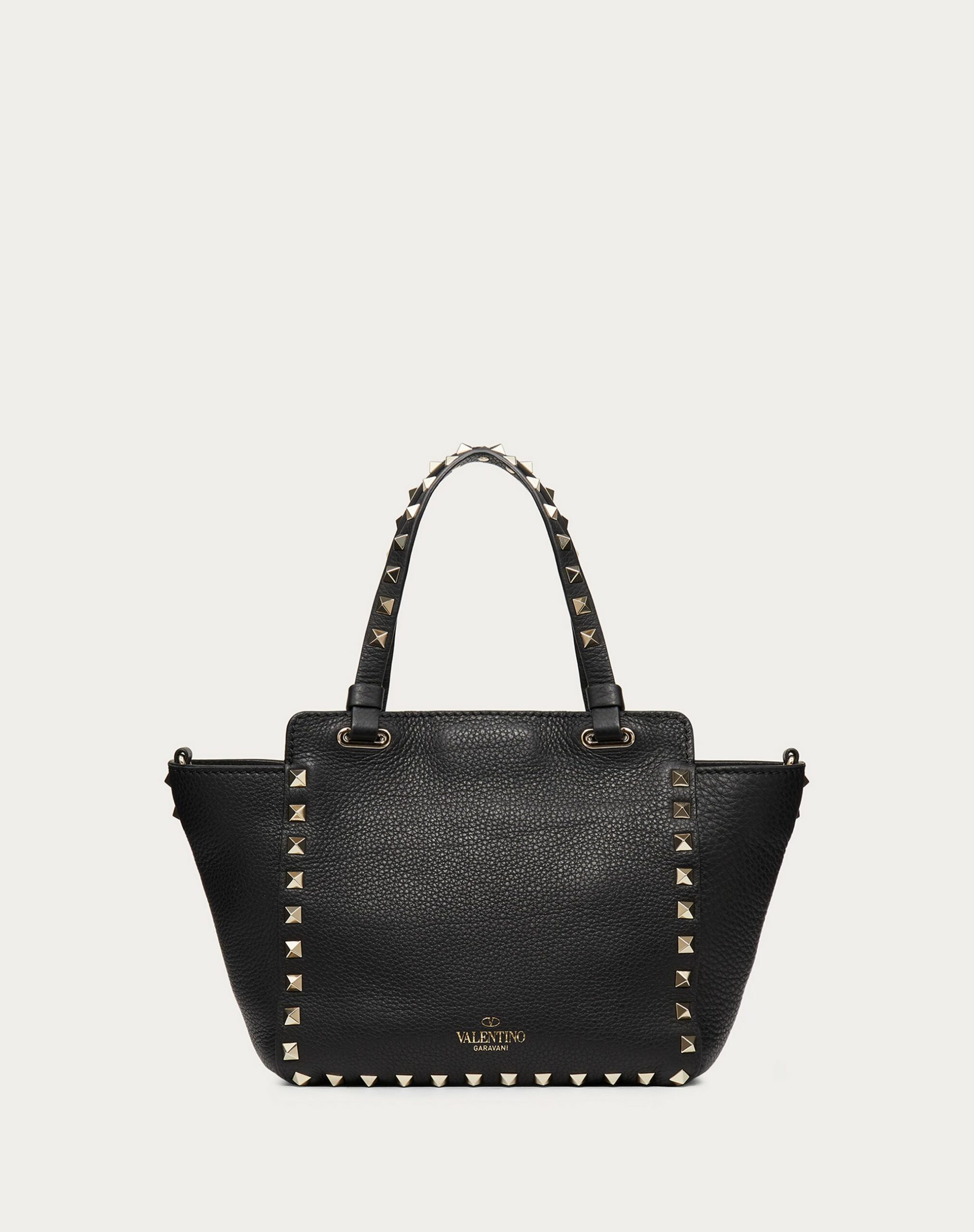 Valentino Mini Rockstud Grainy Calfskin Bag Black (XW2B0861VSF0NO)