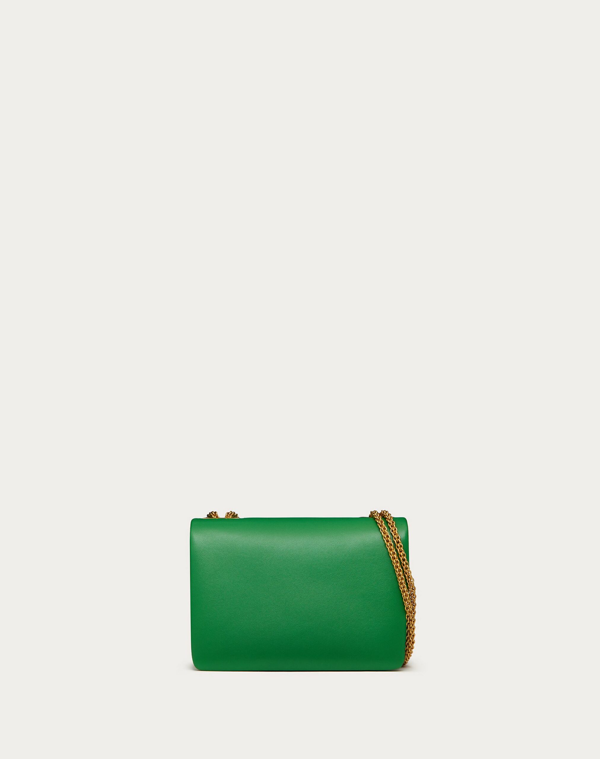 Valentino One Stud Nappa Bag With Chain Ultra Green (XW0B0K21AGHT34)