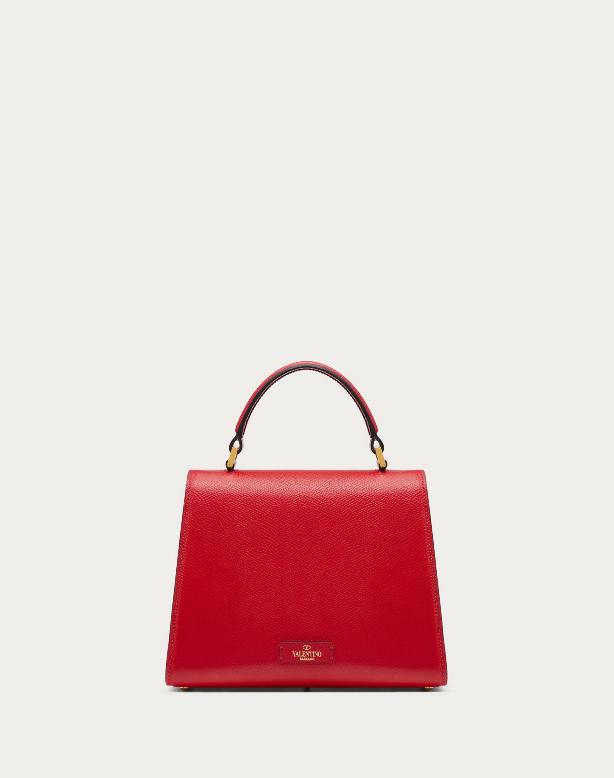 Valentino Small Vsling Grainy Calfskin Handbag Pure Red/rubin (XW2B0F53KGWCU8)