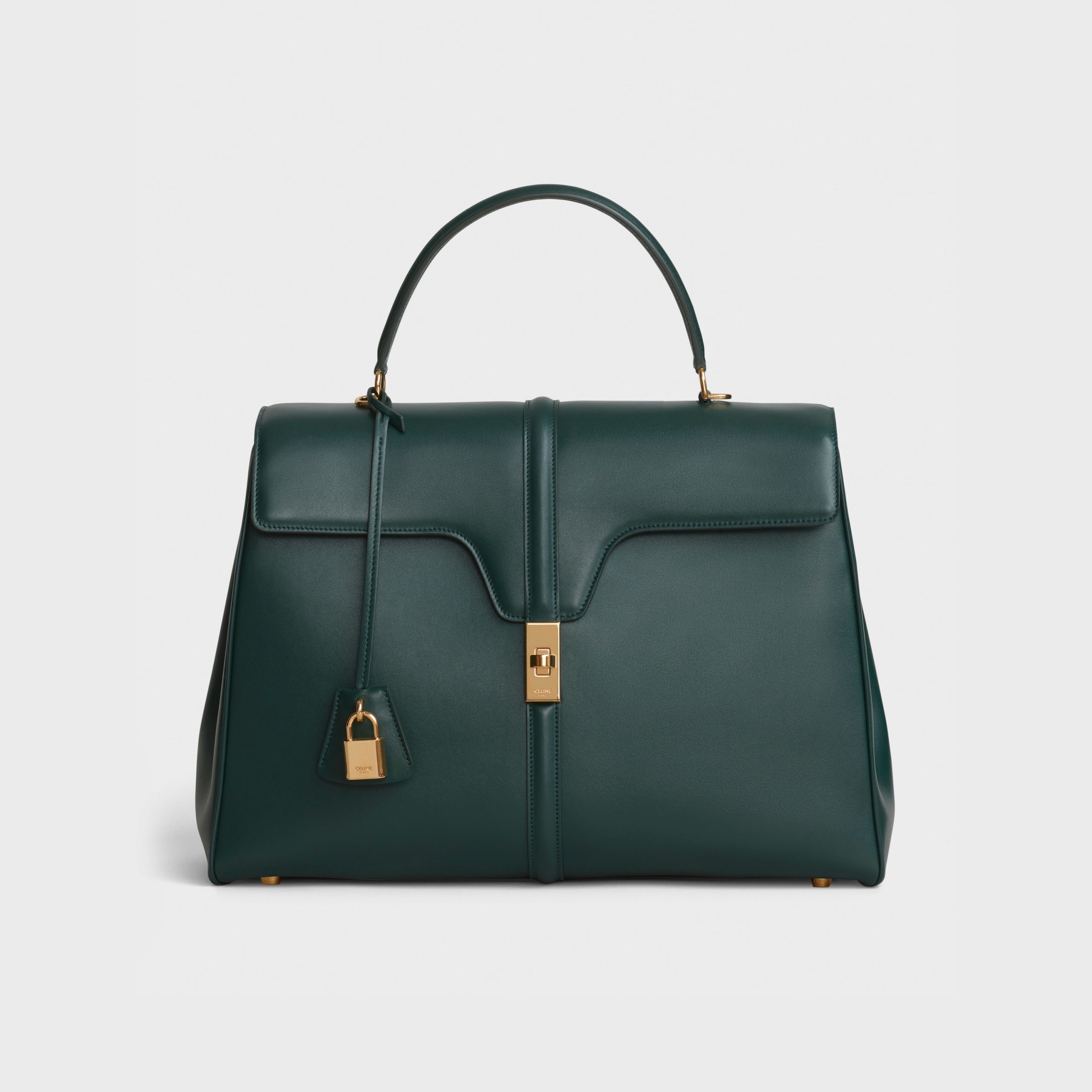 Celine Large 16 Bag In Satinated Calfskin – Amazone – 187573BEY.31AN