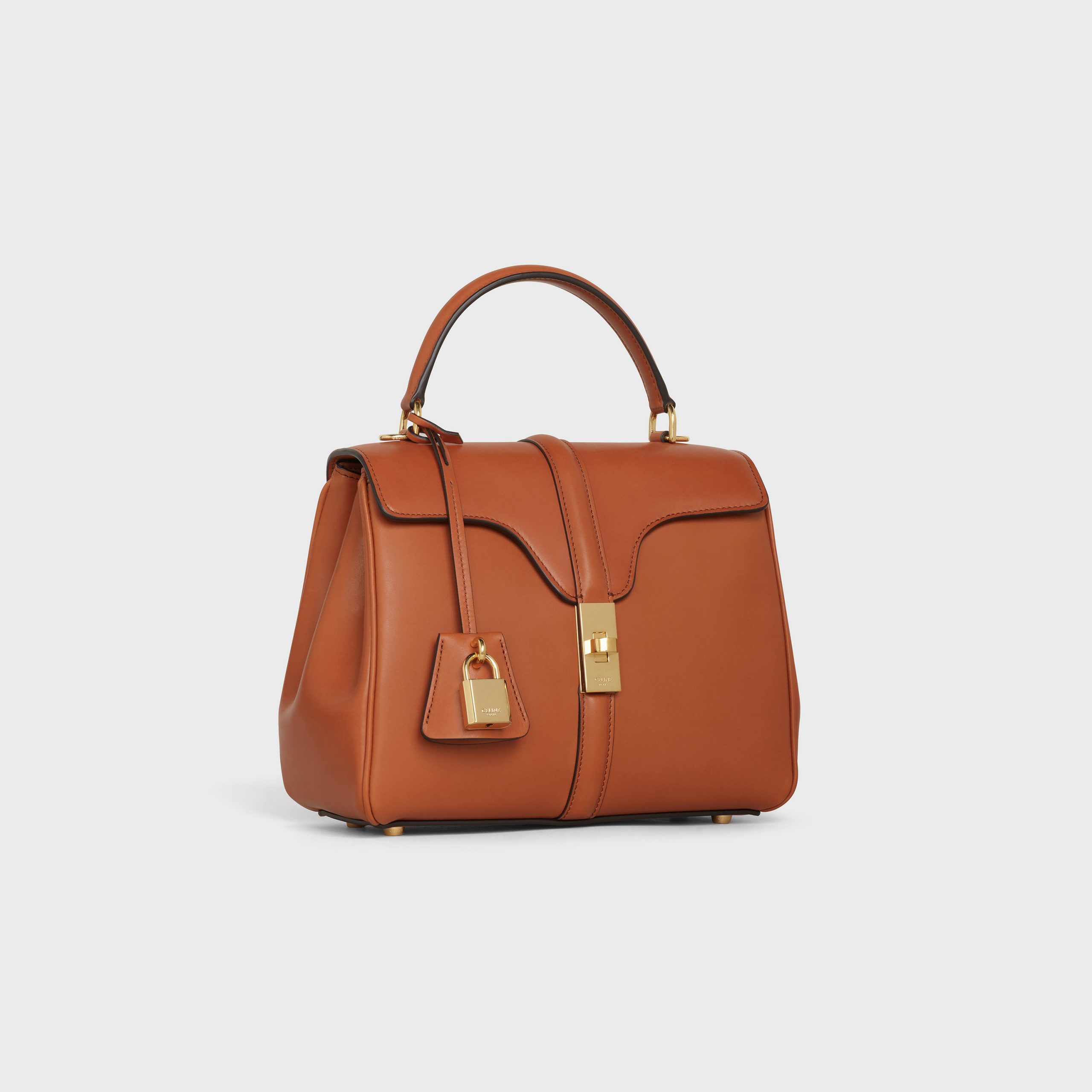 Celine Small 16 Bag In Natural Calfskin – Tan – 188003BF9.04LU