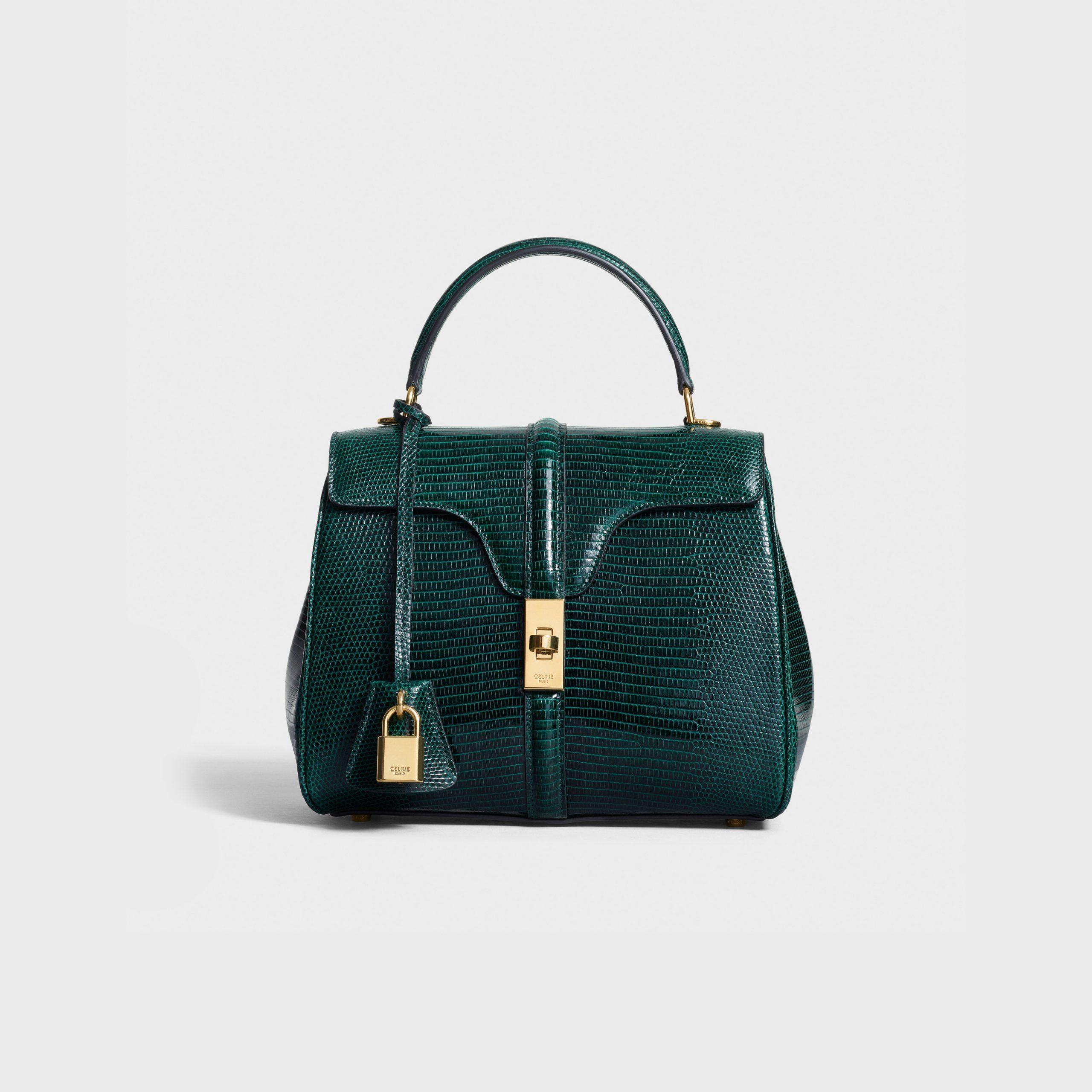 Celine Small 16 Bag In Lizard – Amazone – 188004BFE.31AN