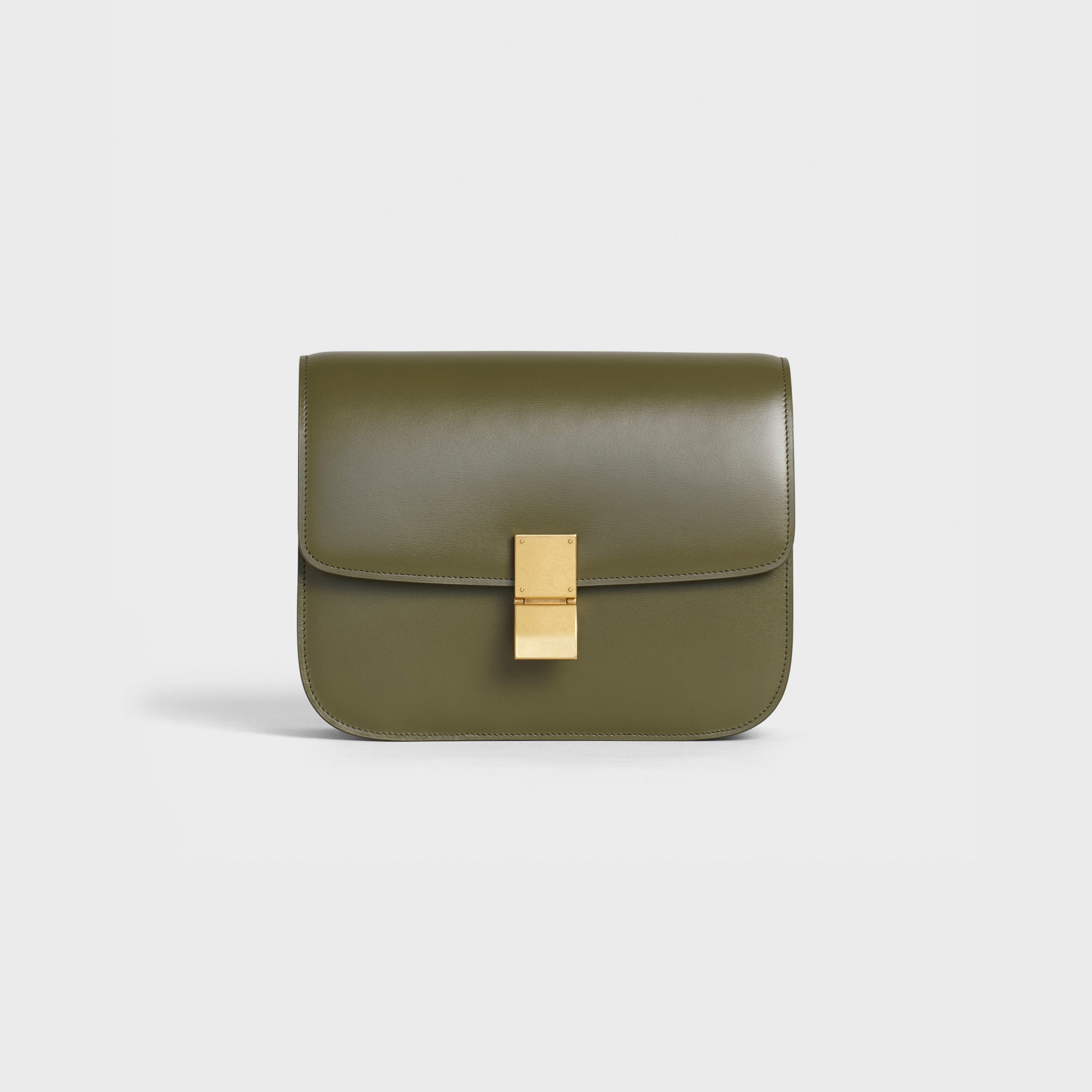 Celine Medium Classic Bag In Box Calfskin – Army Green – 189173DLS.31GR