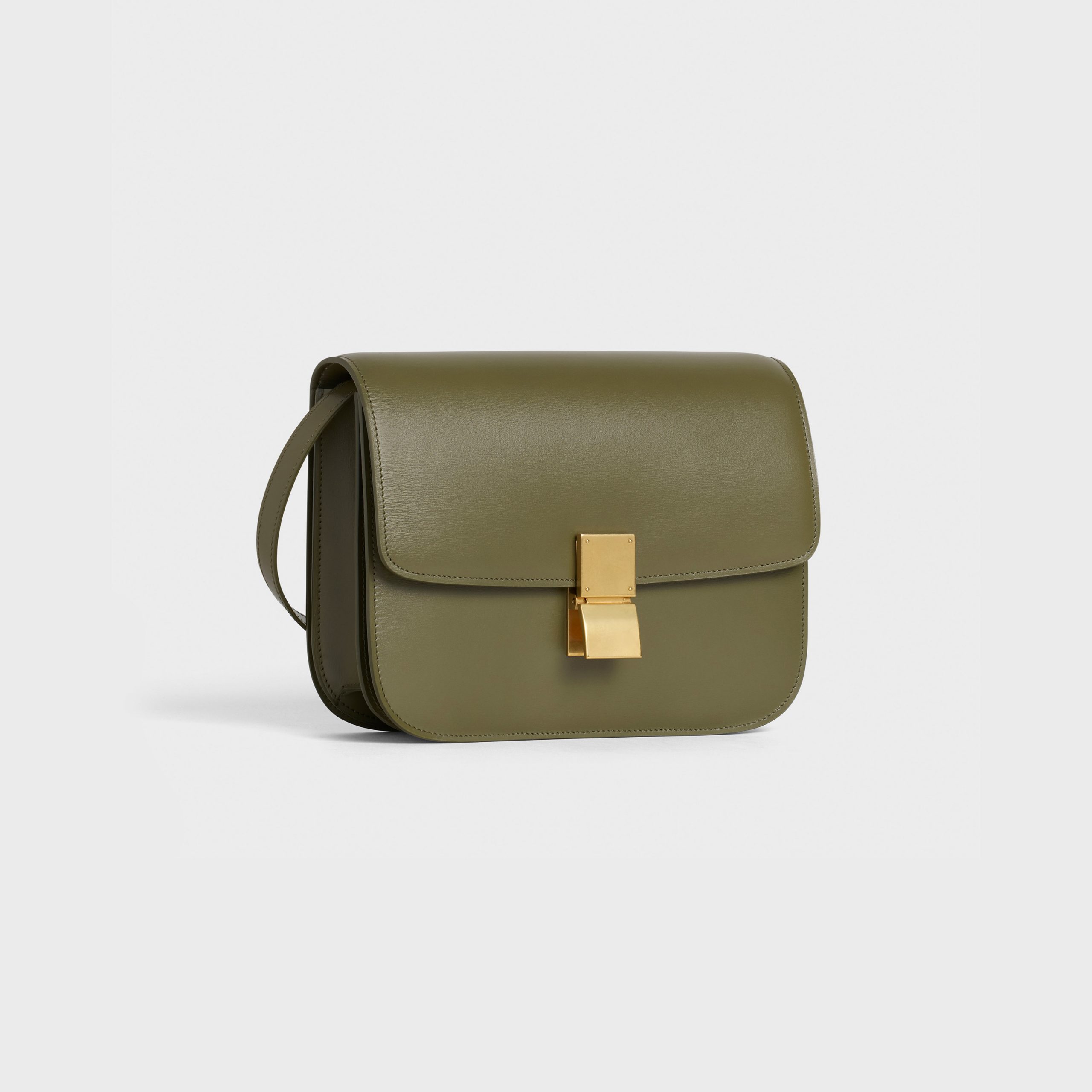 Celine Medium Classic Bag In Box Calfskin – Army Green – 189173DLS.31GR