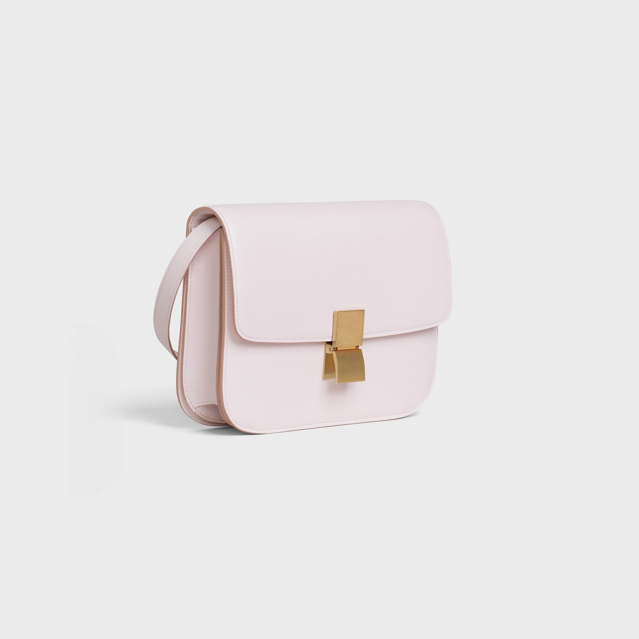 Celine Medium Classic Bag In Calfskin Liégé – Pale Pink – 189173XLA.25PQ