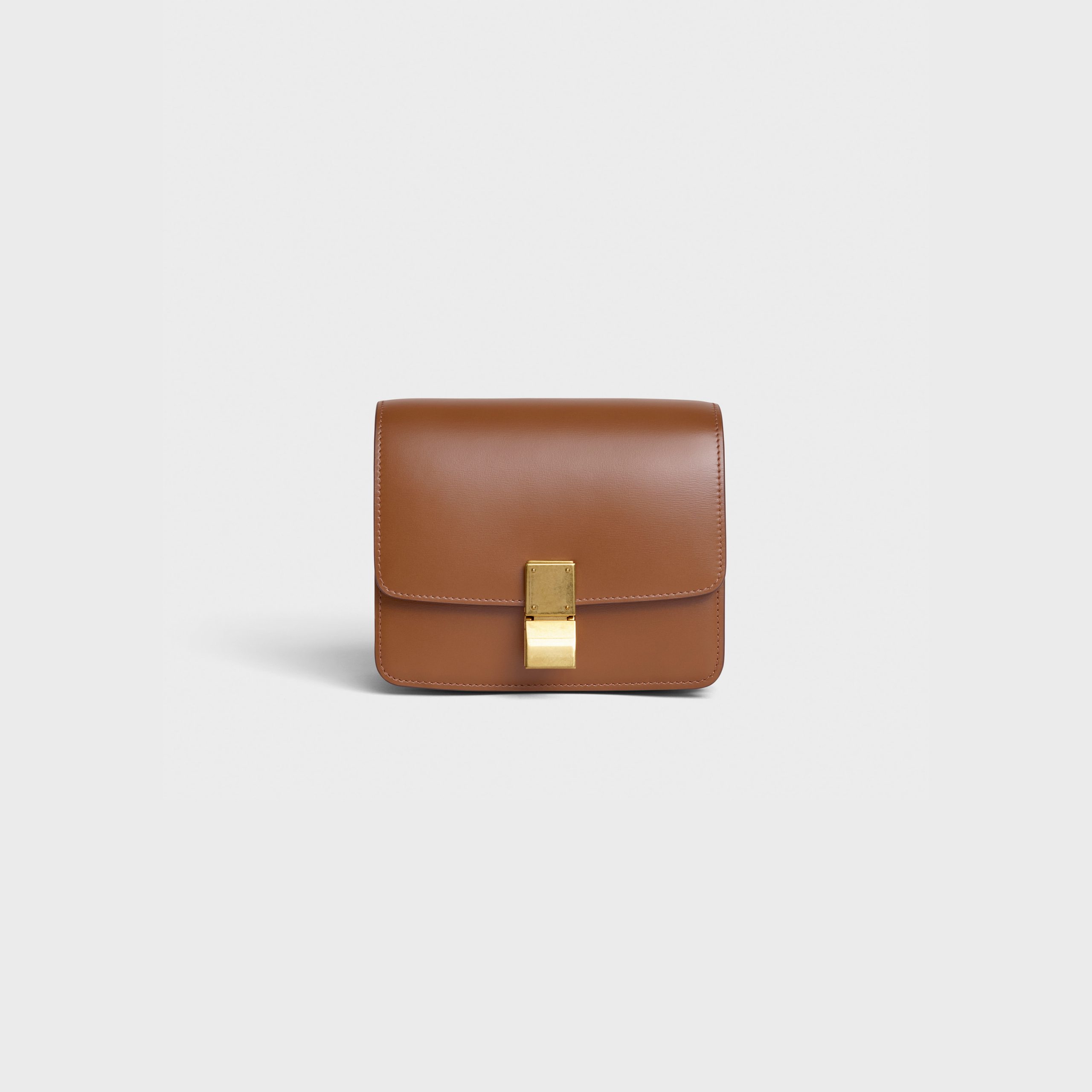 Celine Small Classic Bag In Box Calfskin – Camel – 189183DLS.04FG