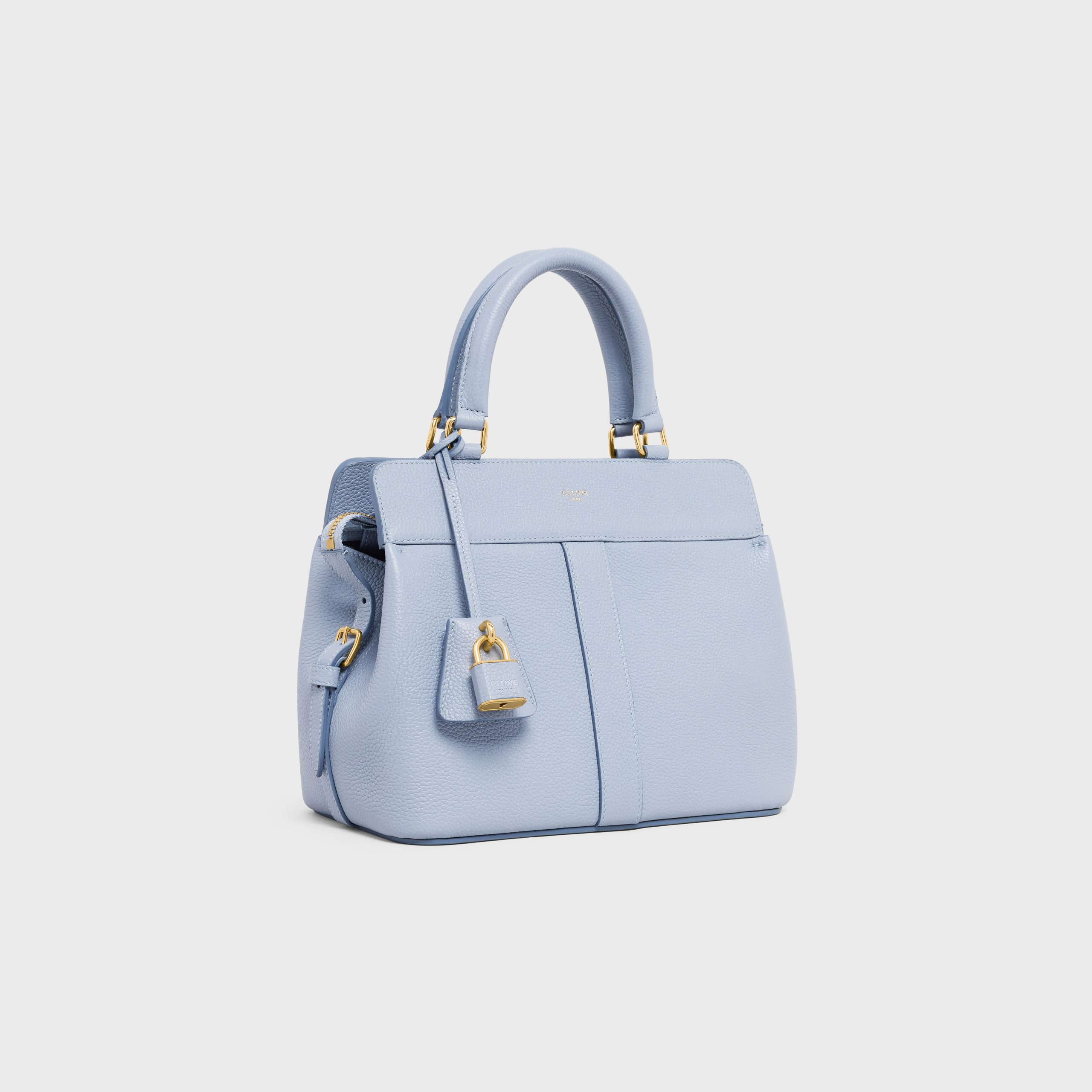 Celine Small Cabas De France In Grained Calfskin – Arctic Blue – 191963CRE.07AU