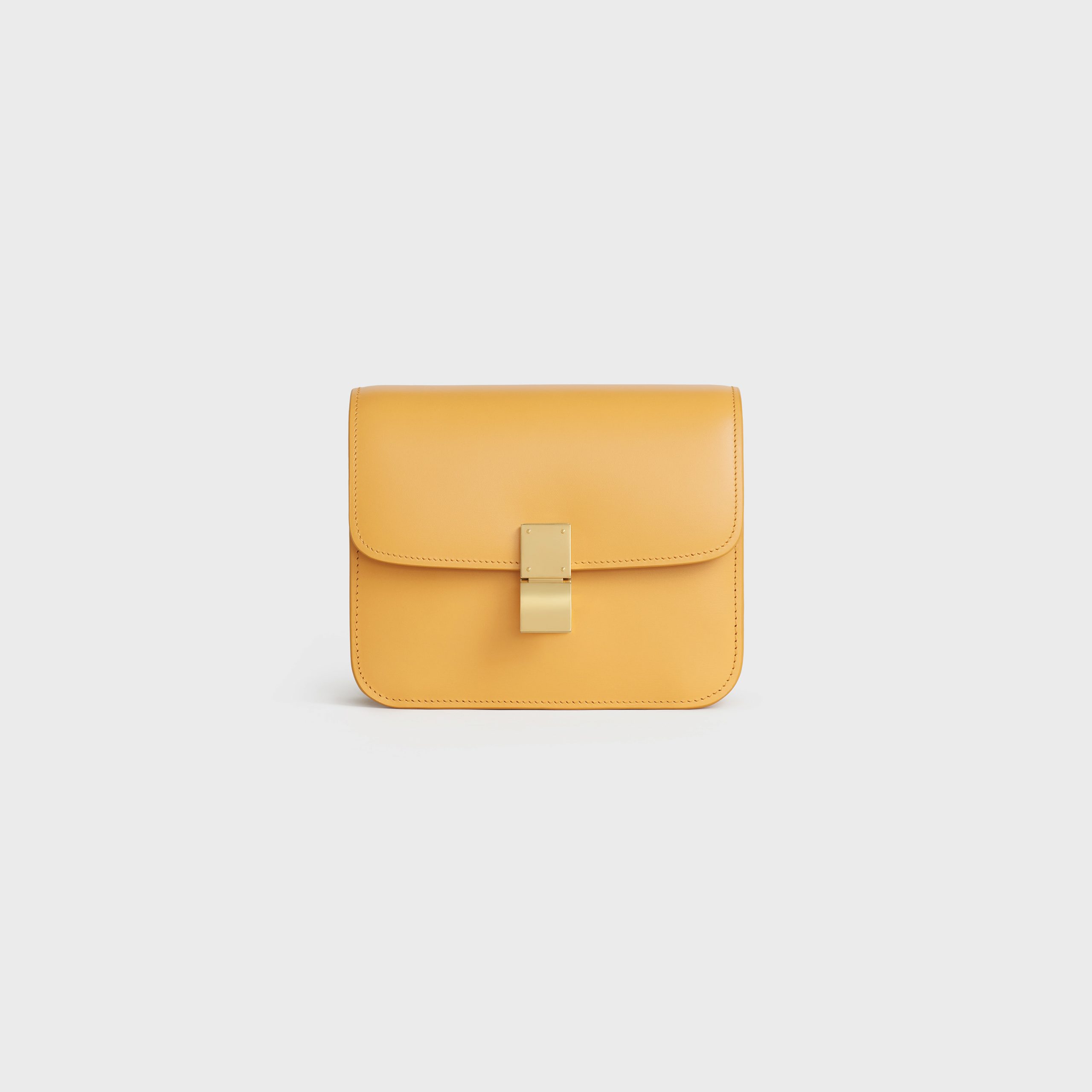 Celine Teen Classic Bag In Box Calfskin – Calendula – 192523DLS.11CL