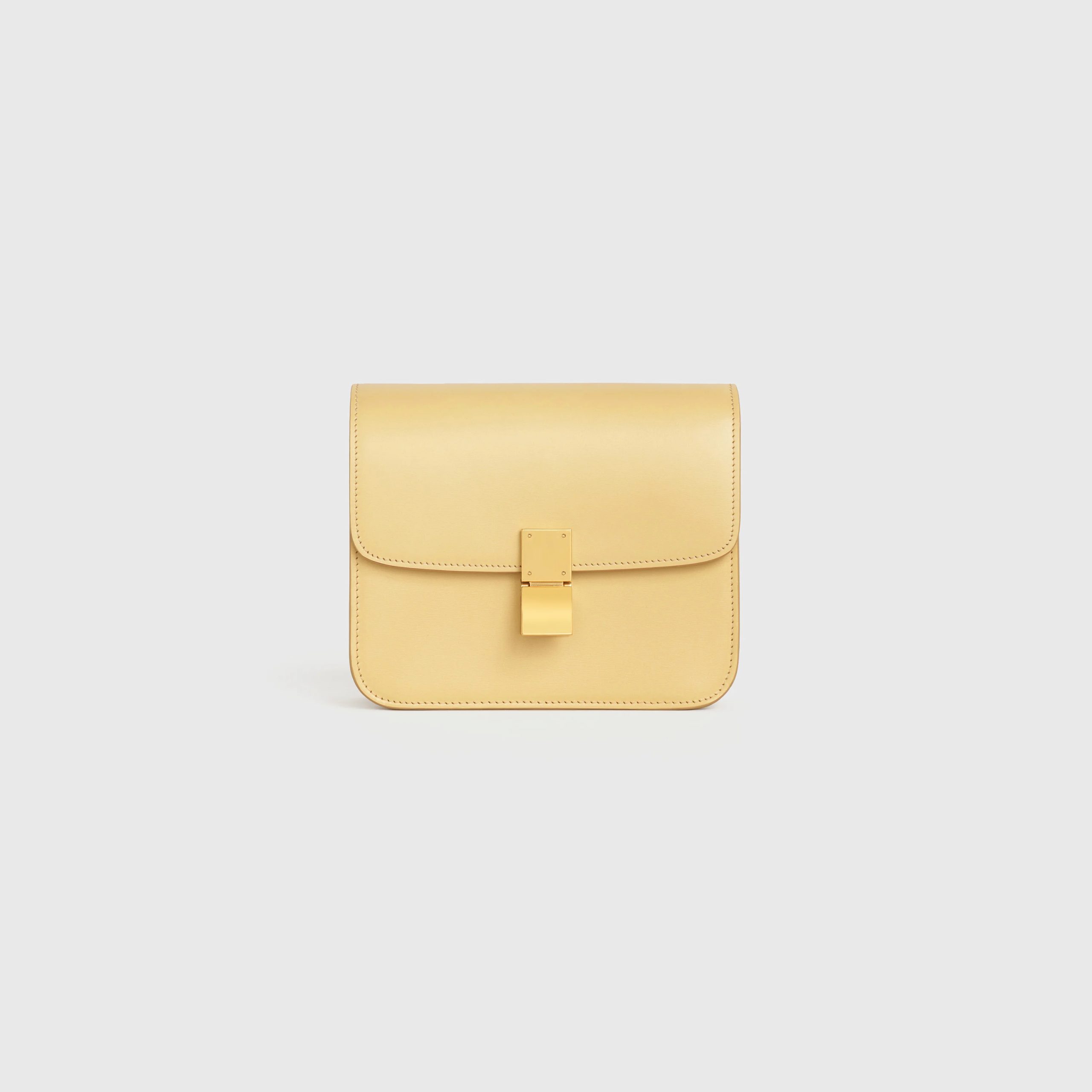Celine Teen Classic Bag In Box Calfskin – Pollen – 192523DLS.11PO