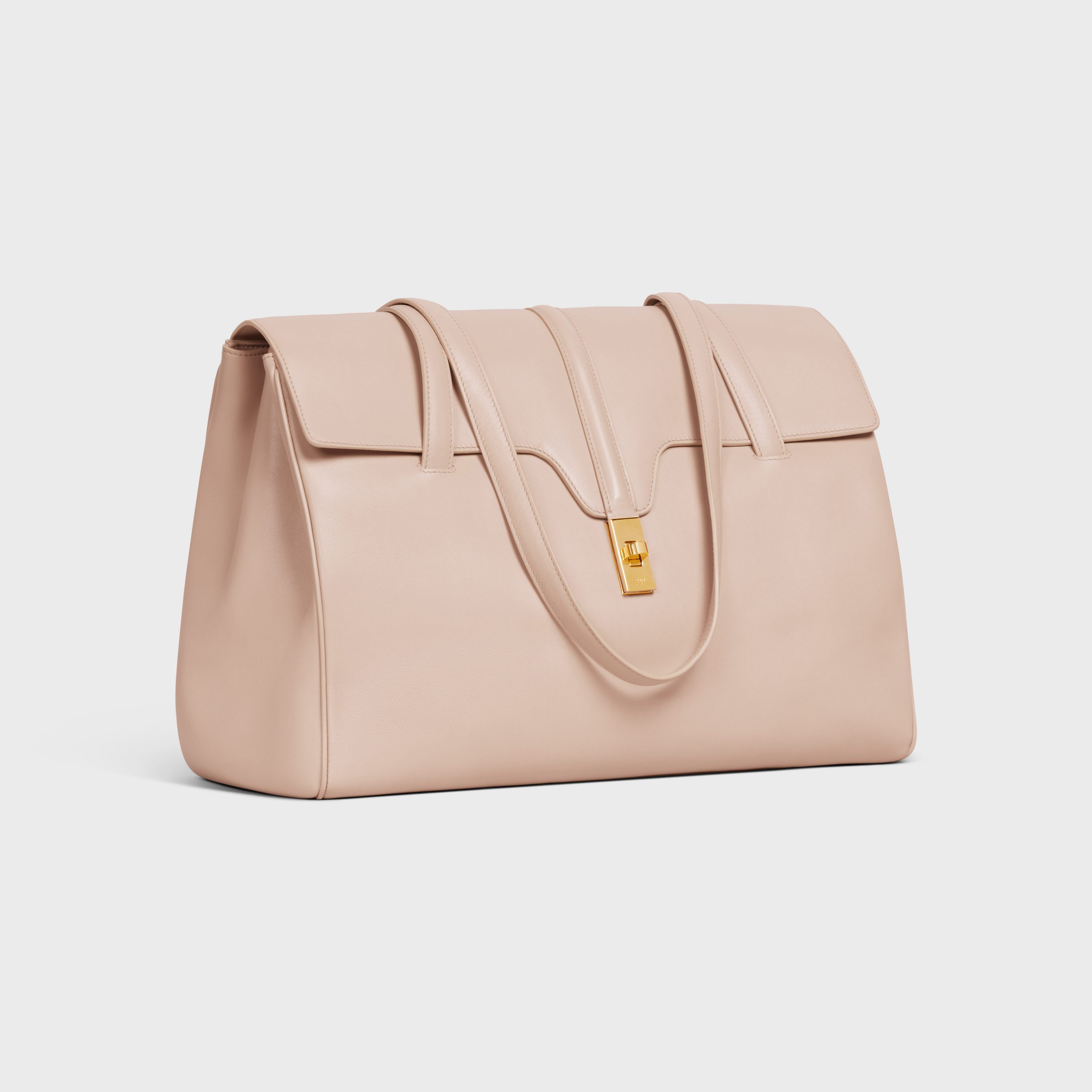 Celine Large Soft 16 Bag In Smooth Calfskin – Nude – 194043CR4.03ND