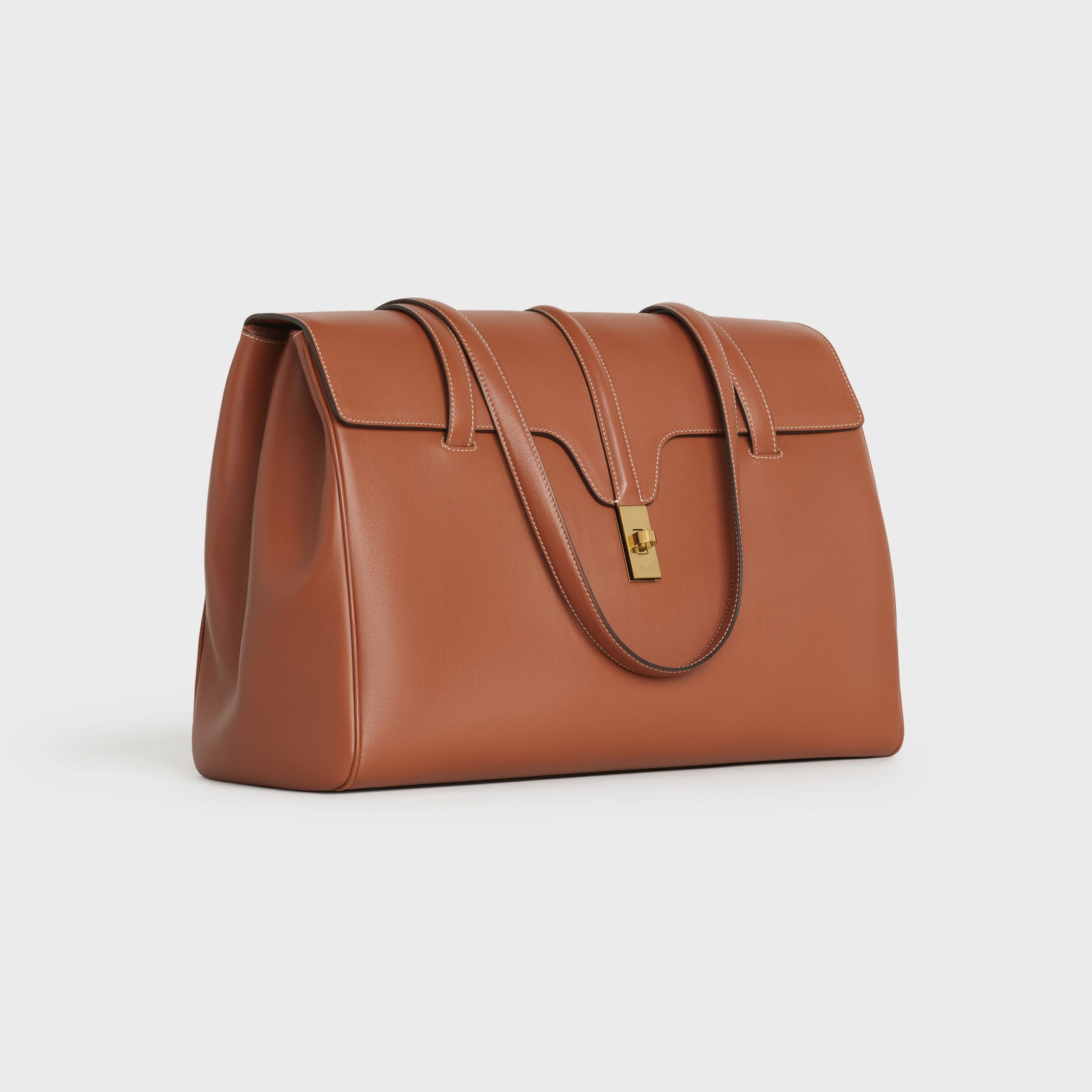 Celine Large Soft 16 Bag In Smooth Calfskin – Tan – 194043CR4.04LU