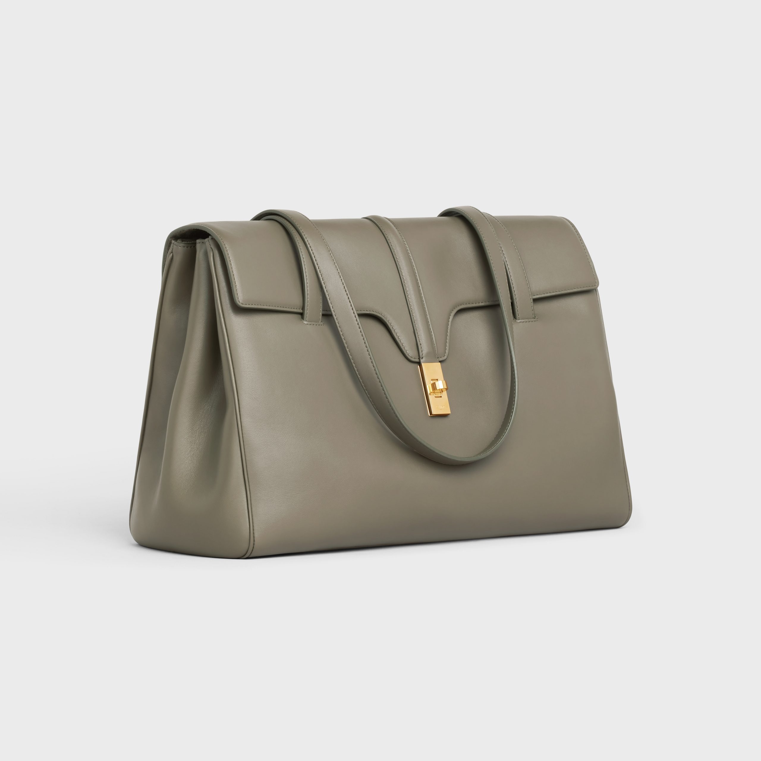 Celine Large Soft 16 Bag In Smooth Calfskin – Army Green – 194043CR4.31GR