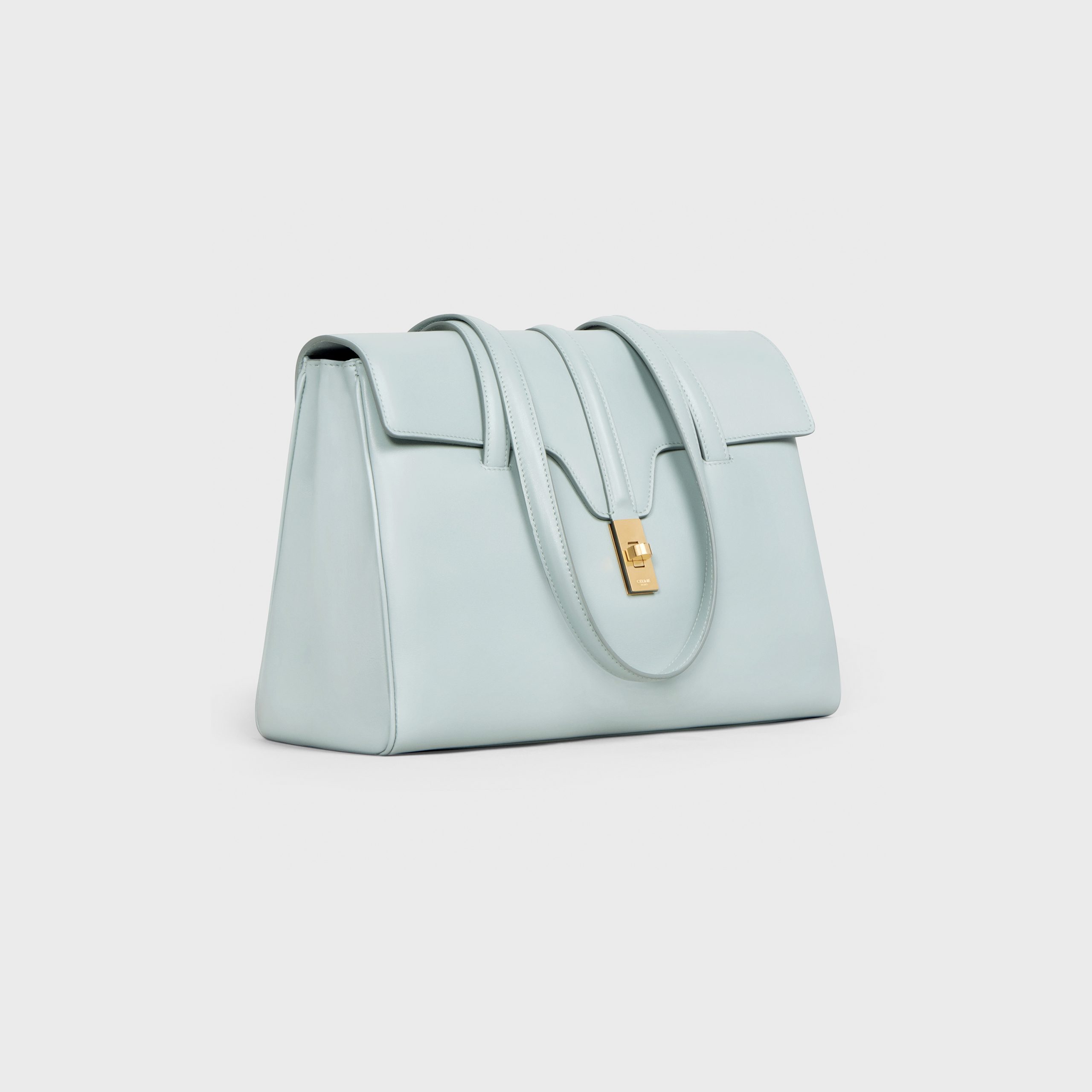 Celine Medium Soft 16 Bag In Smooth Calfskin – Mineral – 195543CR4.10MI