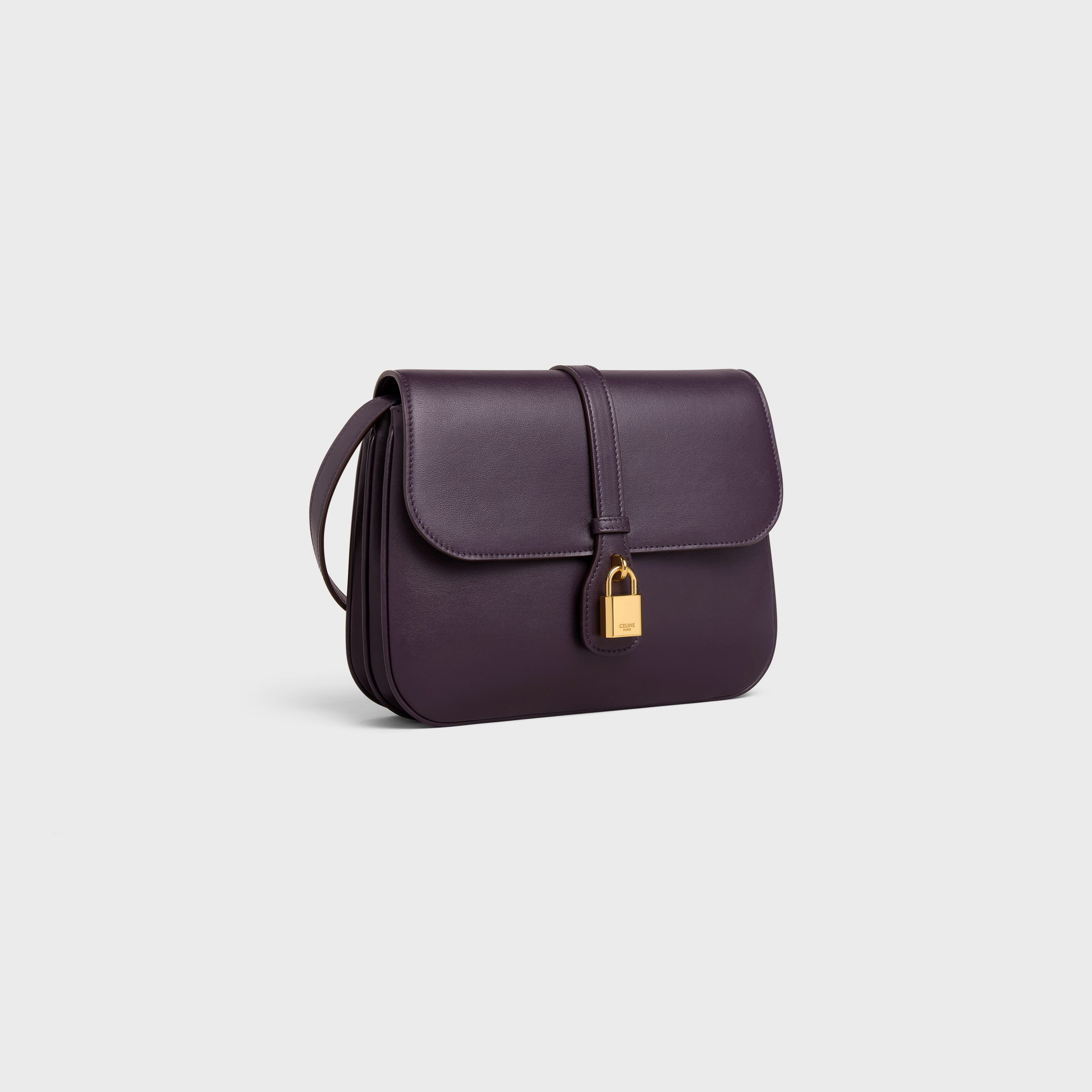 Celine Medium Tabou In Smooth Calfskin – Aubergine – 196583DK1.28AU