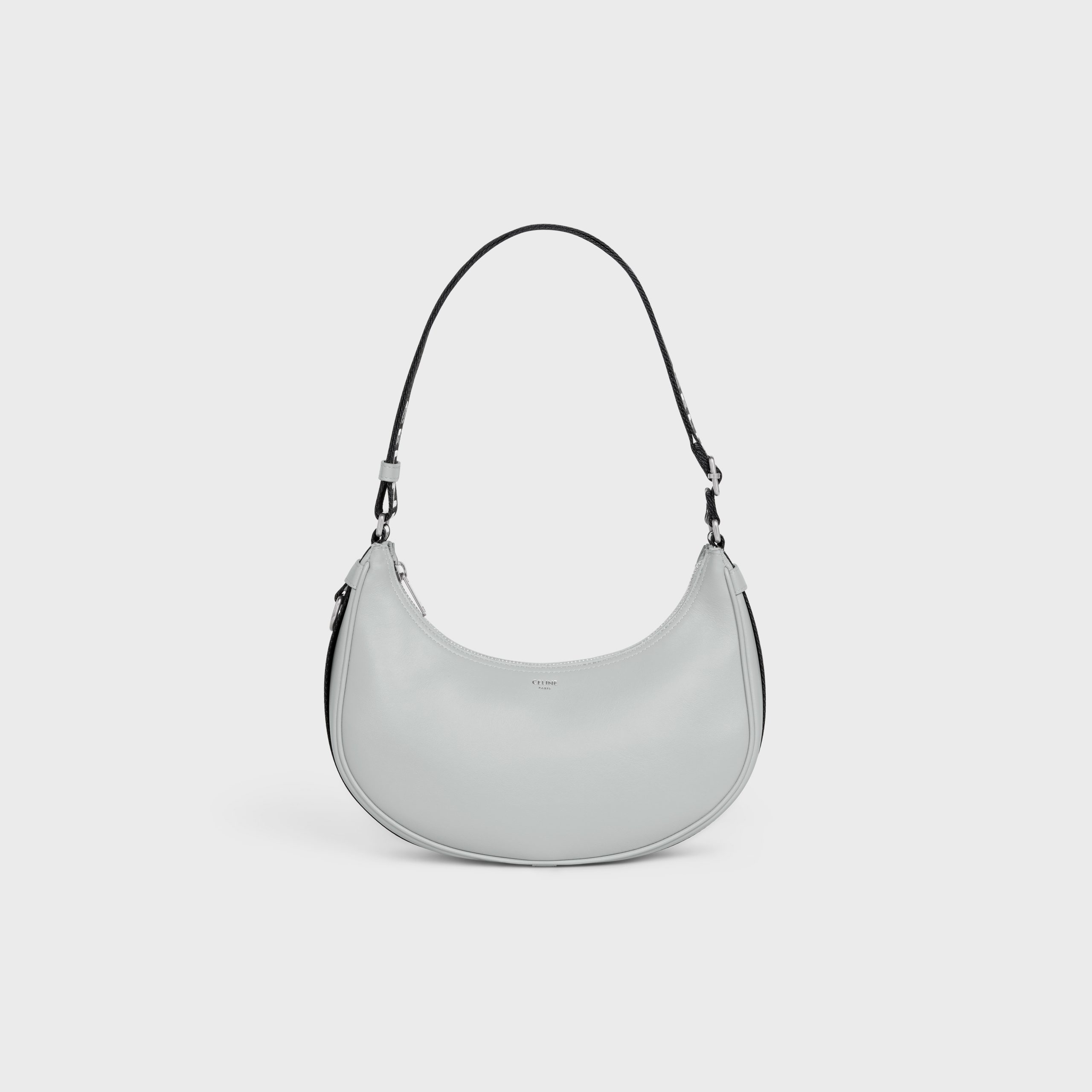 Celine Medium Ava Bag With Celine Strap In Smooth Calfskin – Pale Grey – 196963DGQ.10PG
