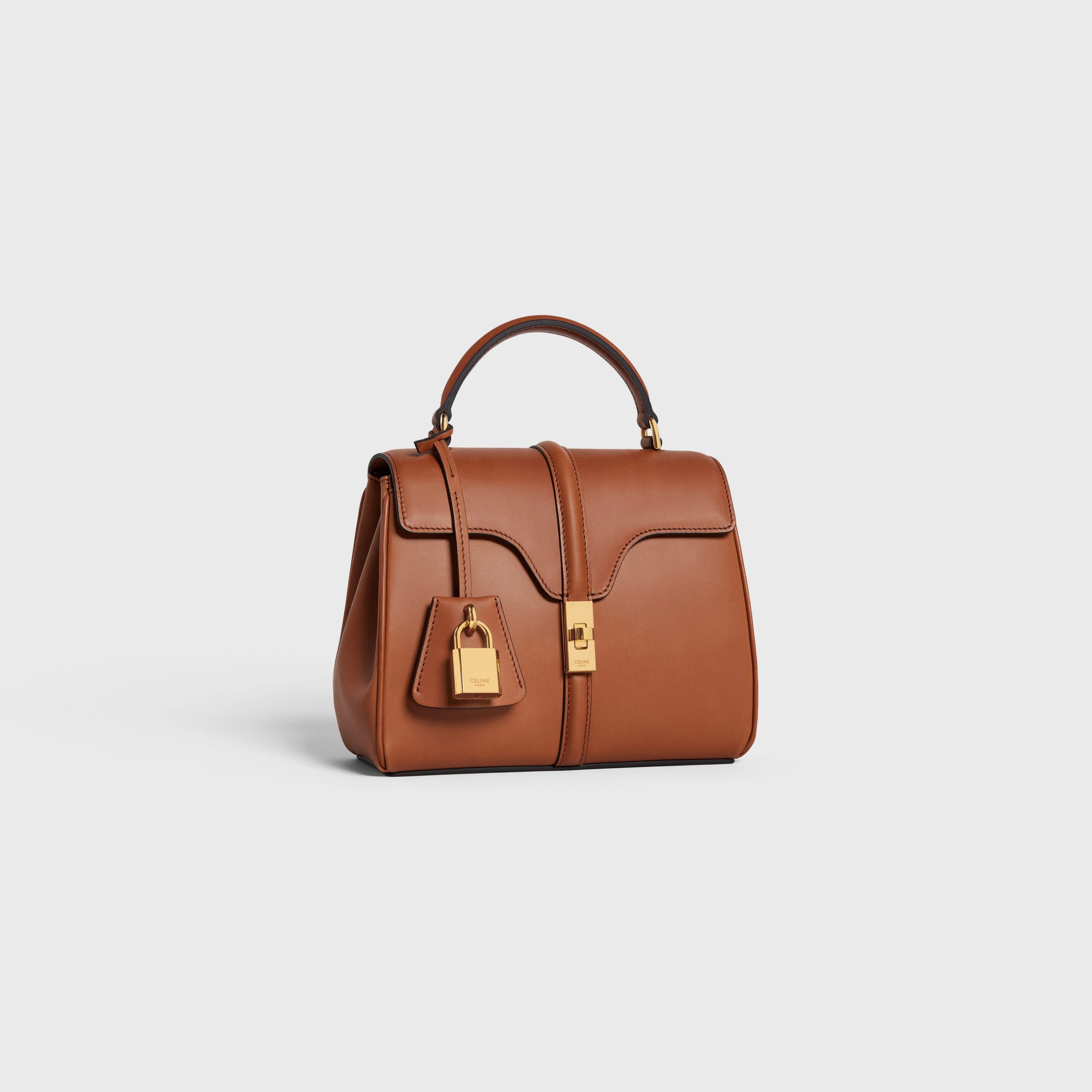 Celine MINI 16 In Natural Calfskin – Tan – 197983BF9.04LU