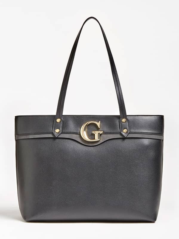 Guess Genevieve Logo Shopper Black (HWGENVP0204)