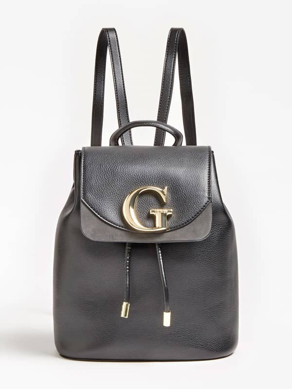 Guess Genevieve Logo Backpack Black (HWGENVP0235)