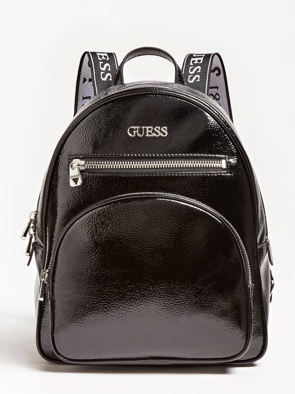 Guess New Vibe Patent Backpack Black (HWPY7750330)