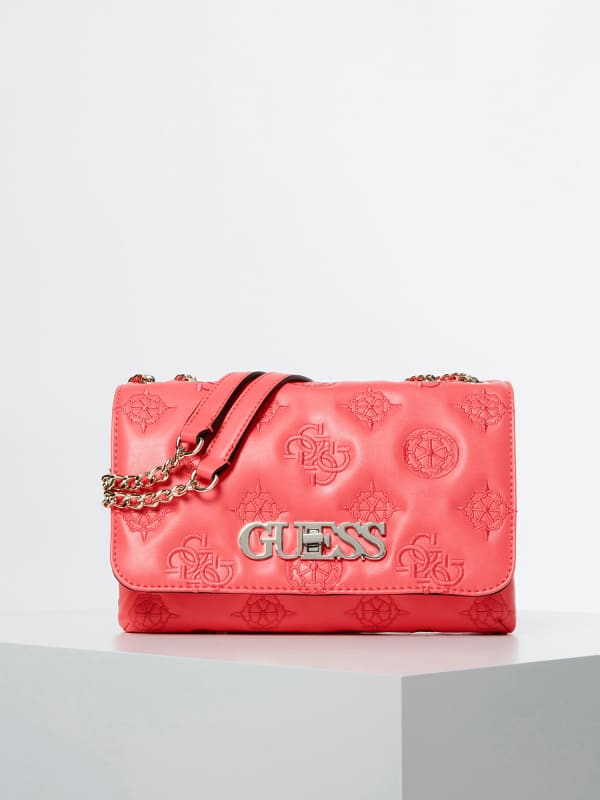 Guess Guess Chic Embroidered Logo Crossbody Orange (HWSG7589210)