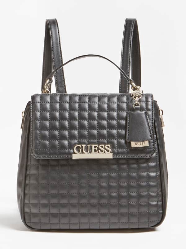 Guess Matrix Quilted Backpack Black (HWVG7740320)