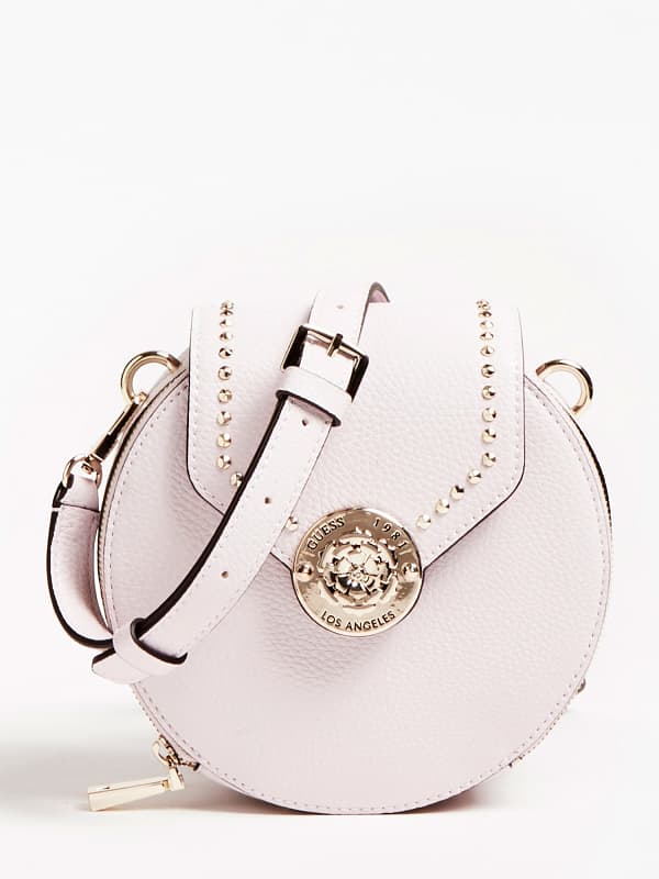 Guess Belle Isle Studded Crossbody Pink (HWVG7744730)