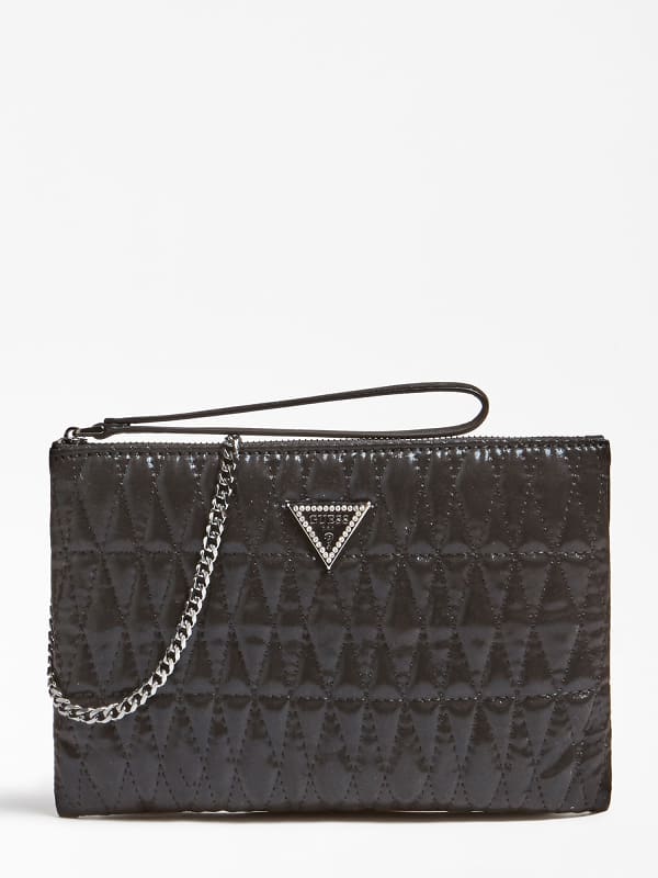 Guess Pixi Quilted Clutch Black (HWVM7884690)