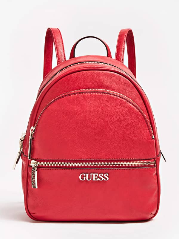 Guess Manhattan Twin Pocket Backpack Red (HWVS6994320)