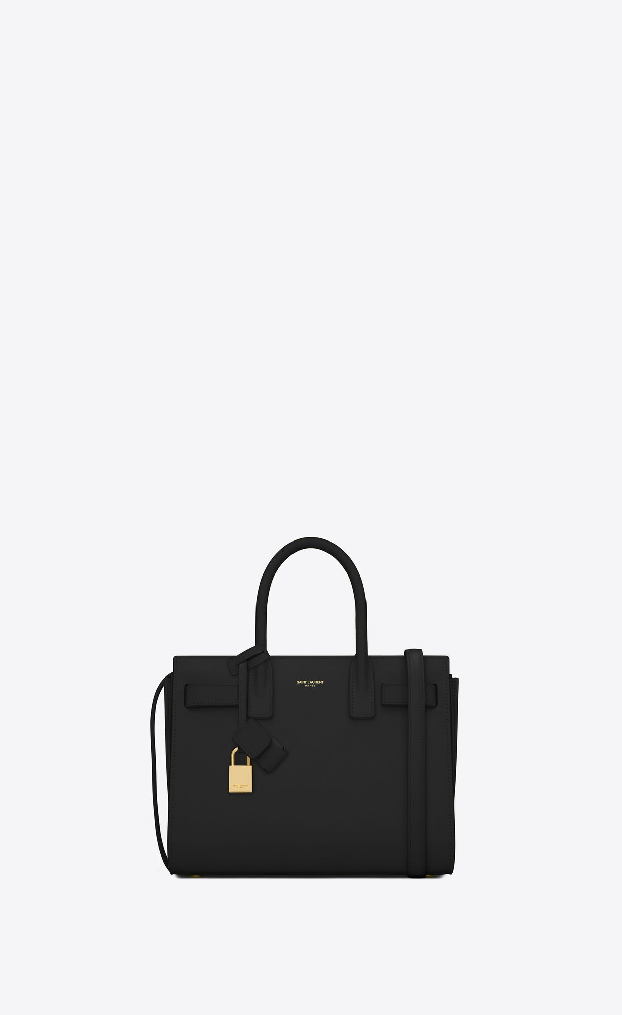 Saint Laurent Classic Sac De Jour Baby In Smooth Leather – Black – 42186302G9W1000