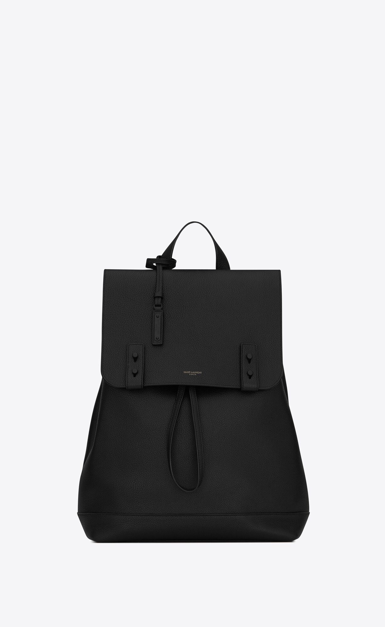 Saint Laurent Sac De Jour Backpack In Grained Leather – Black – 480585DTI0Z1000